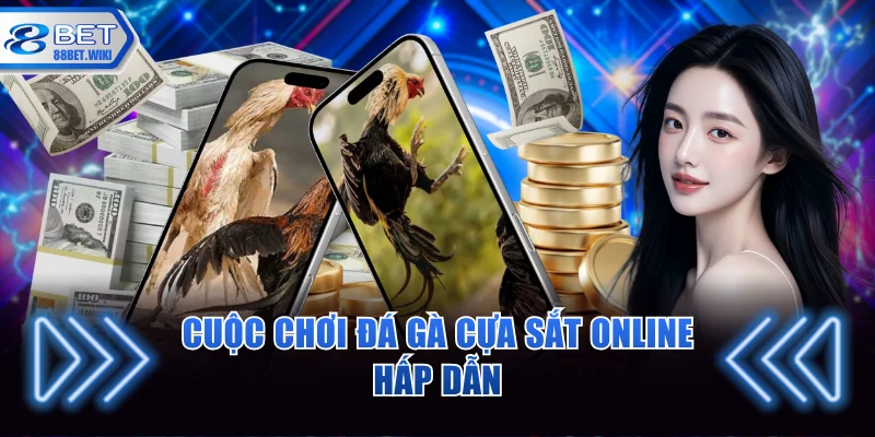 Cuộc chơi đá gà cựa sắt online hấp dẫn